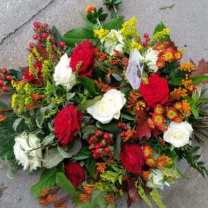 Hand Tied Sheath - Autumnal Colours