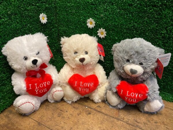 Valentine's Sitting Bear 10" 1