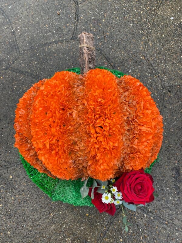 Funeral Flowers - Pumpkin Post Pad